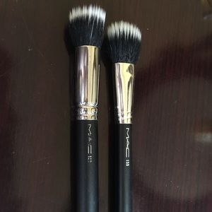 MAC makeup brushes